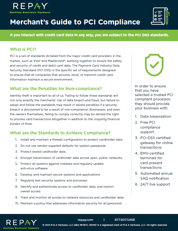 Merchant's Guide to PCI Compliance 